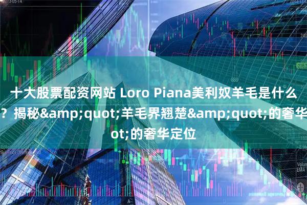 十大股票配资网站 Loro Piana美利奴羊毛是什么档次?揭秘"羊毛界翘楚"的奢华定位